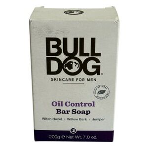 Bulldog Oil Control Bar Soap For Men 7 oz New